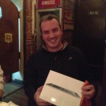 George Tesseris VTRIPer of the Year 2012 has just received his iPad gift...
