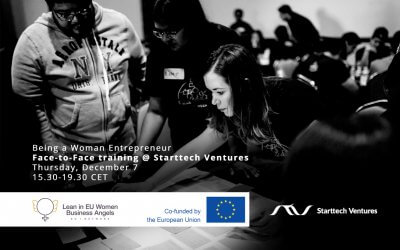 Being a Woman Entrepreneur Face-to-Face training @ Starttech Ventures
