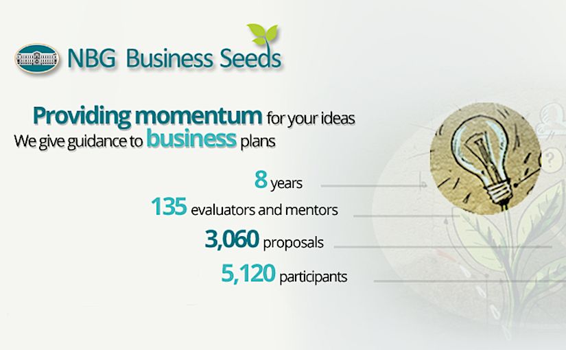 NBG Business Seeds launches 9th startup competition