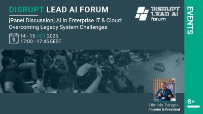 Epignosis is a Gold Sponsor at the Disrupt #LeadAI Forum 2025