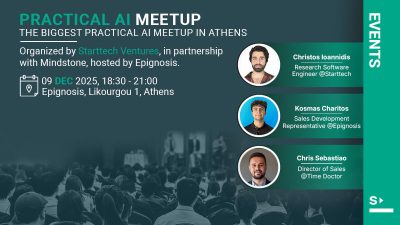 Mindstone Athens December AI Meetup — The Biggest Practical AI Event Is Back!