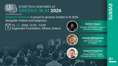 From AI Hype to Business Value: Starttech Ventures at Greeks in AI 2026 